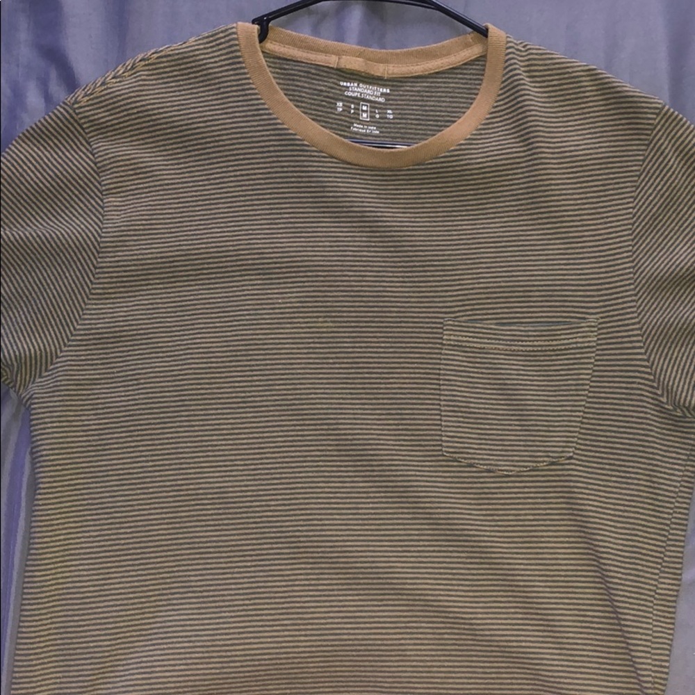 Urban Outfitters striped pocket tee
